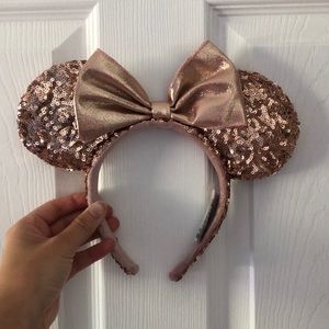 Rose Gold Mickey Mouse Ears